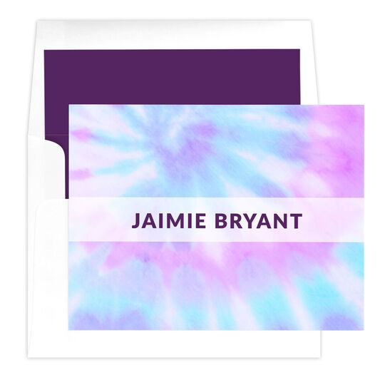 Bryant Tie-Dye Folded Note Cards